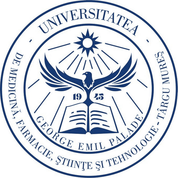 Sigla oficială a Universității de Medicină, Farmacie, Științe și Tehnologie George Emil Palade din Târgu Mureș